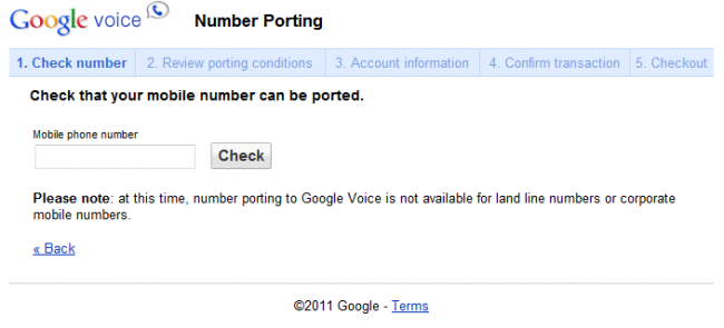 Google Voice Number Porting Now Available
