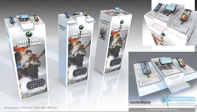 Sony Ericsson Xperia Counter Display