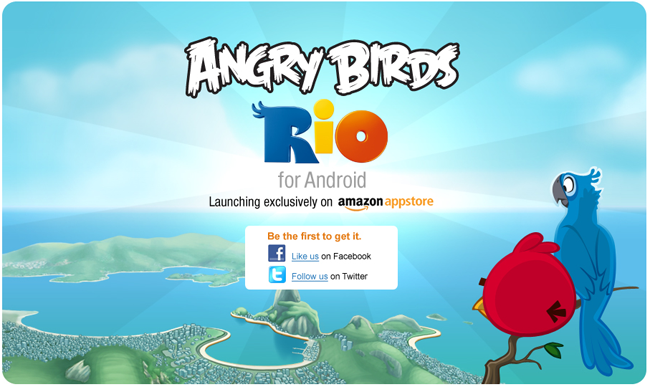 Amazon AppStore Angrybirds RIO