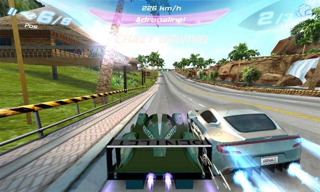 Gameloft Asphalt 6: Adrenaline HD - Screen Shot 01