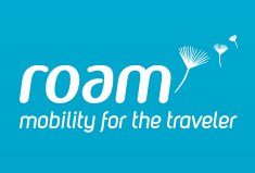this is a picture of Roam Mobility logo