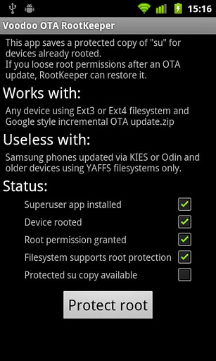 OTA RootKeeper for Android