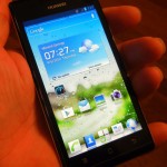 Huawei Ascend P1 In Hand