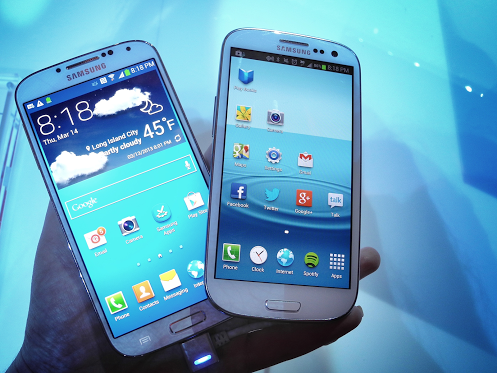 Samsung Galaxy S III vs Galaxy S 4