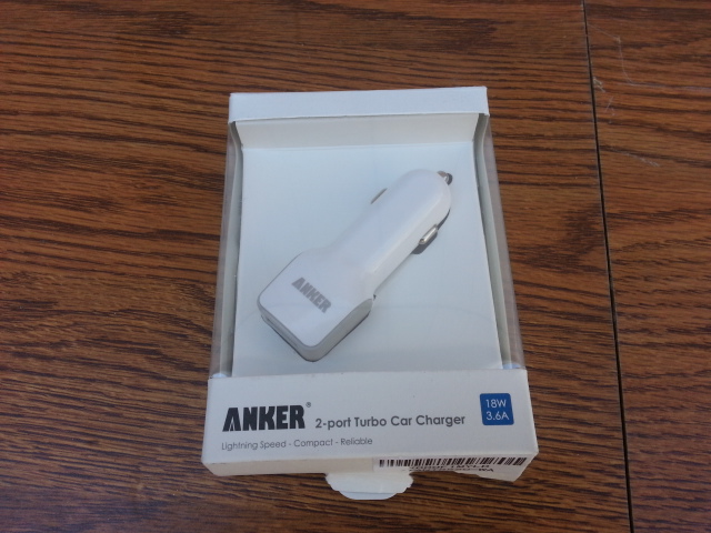 Anker 2-port car charger