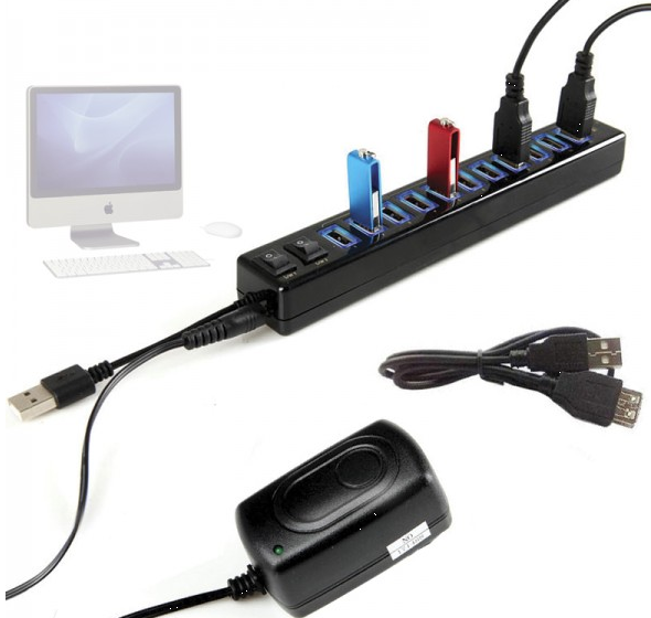 Satechi 12 Port USB Hub review Image