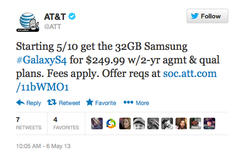 AT&T Samsung Galaxy S4 32GB