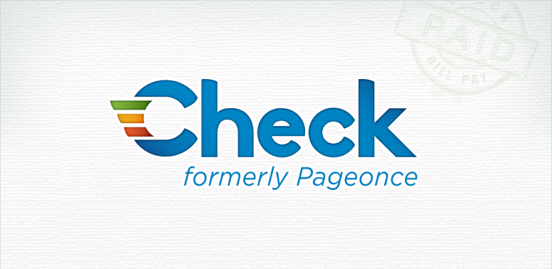 Pageonce name changes to Check