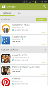 Google Play Music All Access Update
