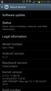Samsung Galaxy SIII 4.1.2 OTA