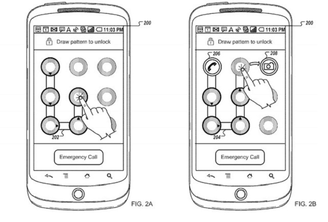 Pattern Unlock Android Google Patent
