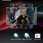 Sony Xperia Z Homescreen