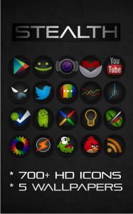 Stealthychief Android icon packs
