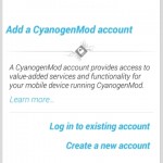 Cyanogenmod Account