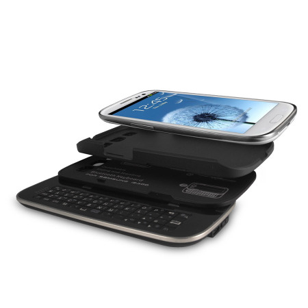 wireless sliding keyboard and case for samsung galaxy s3