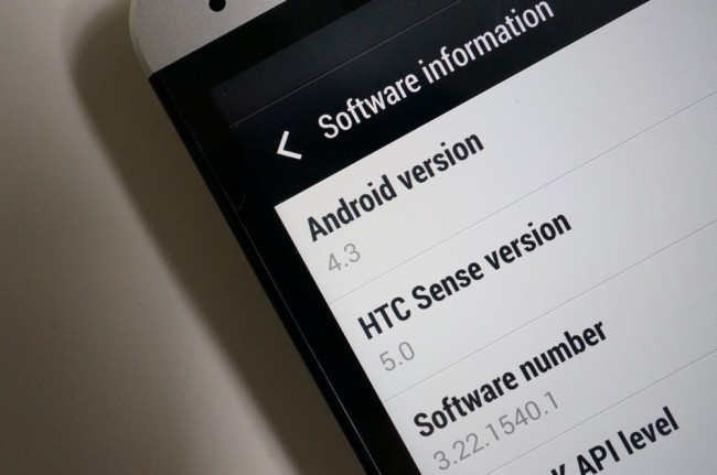 Android 4.3 for AT&T HTC One