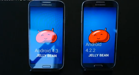 Samsung Galaxy S4 android 4.3
