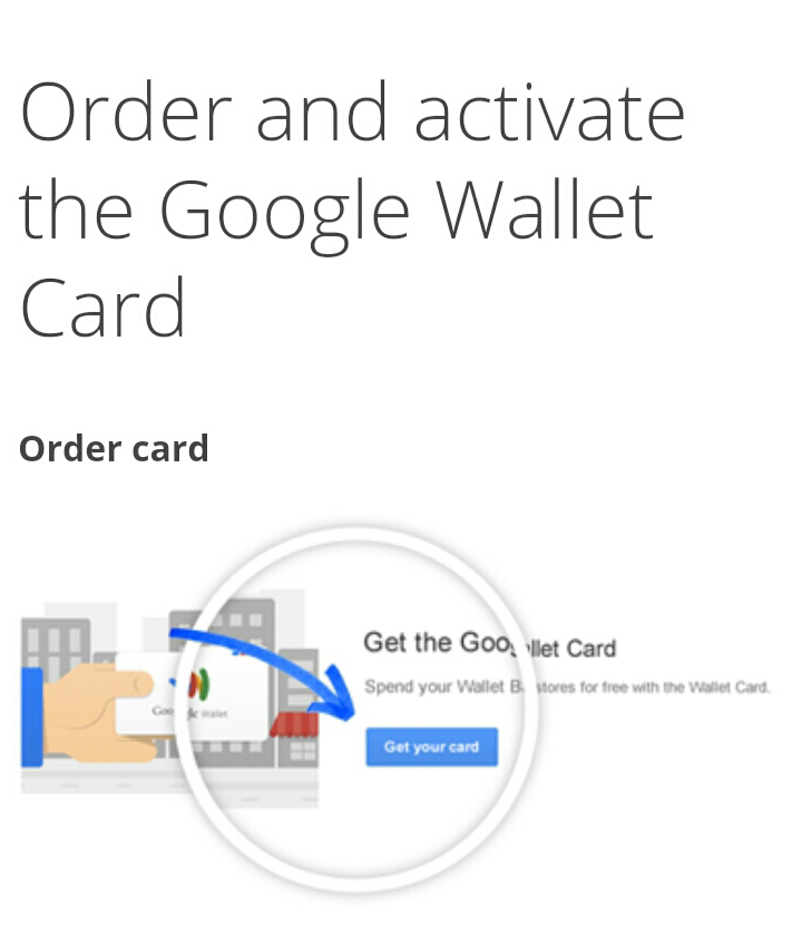 Google Wallet Physical Cards