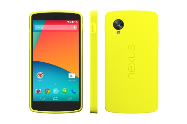 Nexus 5 Bumper Case Yellow