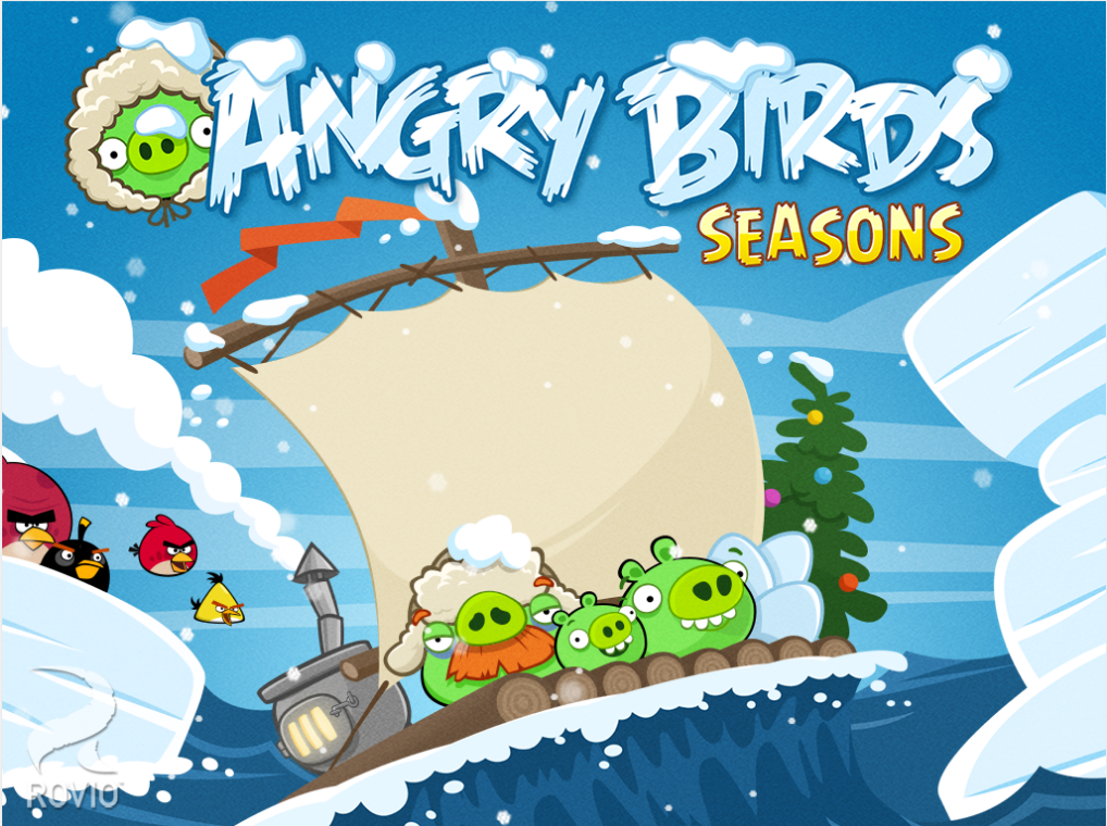 Angry Birds Seasons Rovio Mobile Christmas Update