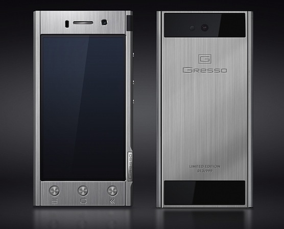 solid-titanium android smartphone