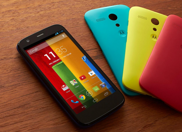 moto g available in india