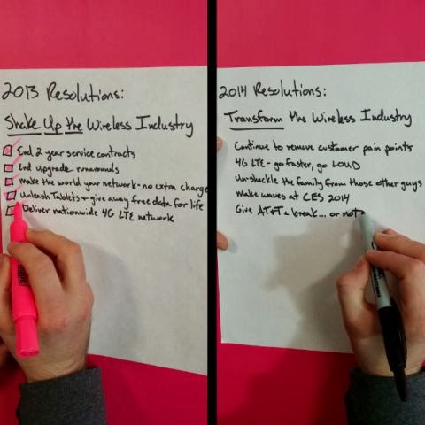T-Mobile 2014 Resolutions