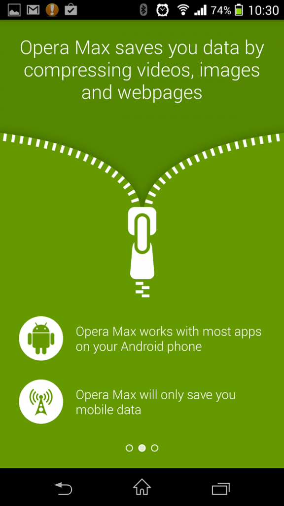 Opera Max Beta 