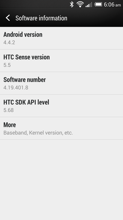 HTC Droid DNA gets Android 4.4.2 and Sense 5.5