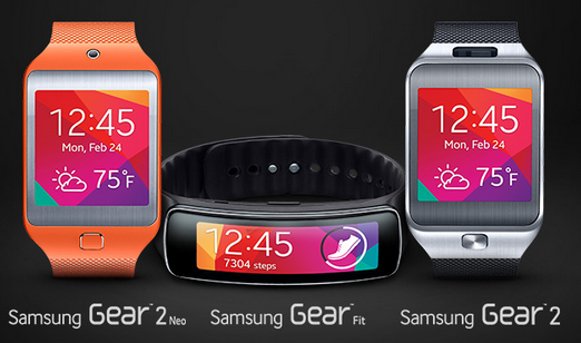 Samsung Galaxy Gear 2 Gear 2 Neo Gear Fit Pricing