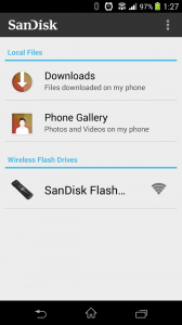 SanDisk Connect Wireless App