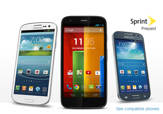 Sprint Prepaid Phones New Brand