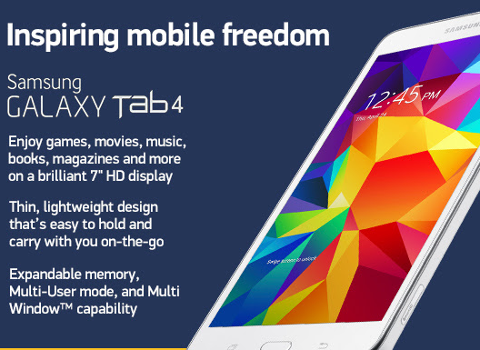 Galaxy Tab 4 Featured