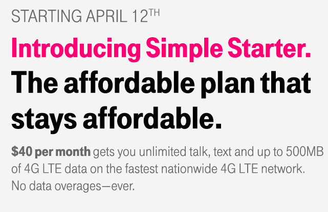 T-Mobile Simple Starter
