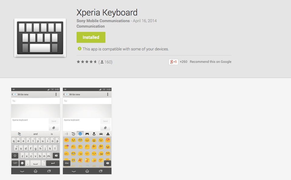 Xperia Keyboard