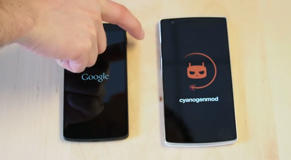 boot speed test between the nexus 5 and oneplus one