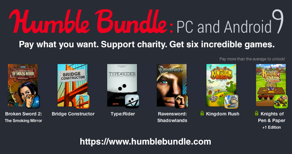 humble bundle pc and android 9