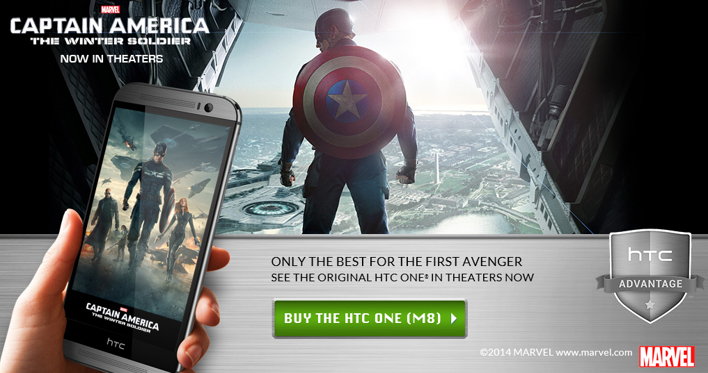 Captain America Winter Solier HTC One M8