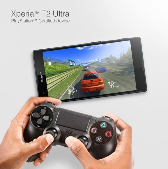 Dualshock 4 controller support for Xperia devices