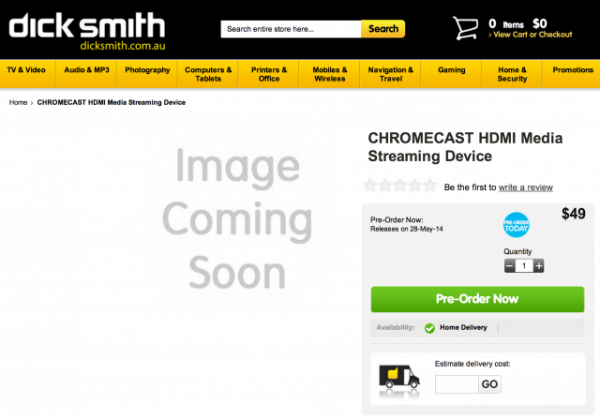 Australian Chromecast