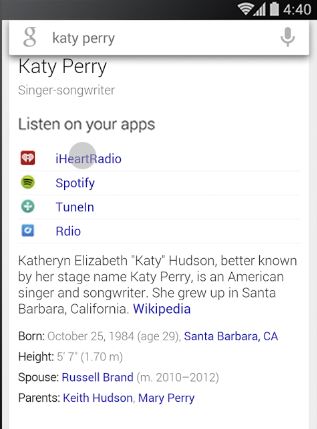 Google Search music