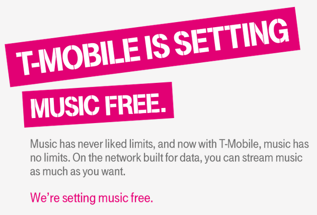T-Mobile Free Streaming Music
