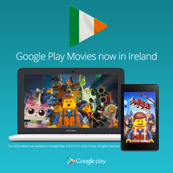 Google Play Movies Ireland