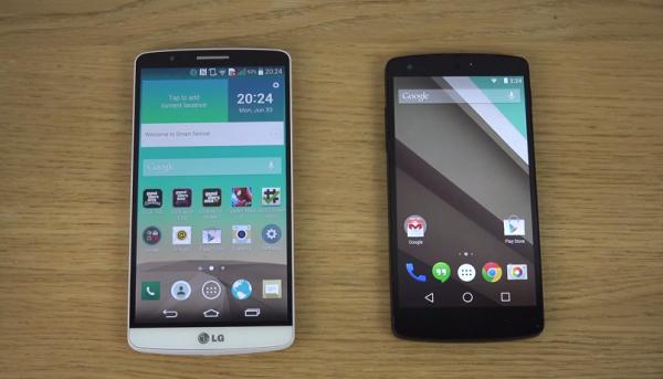 LG G3 vs Nexus 5