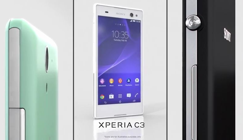 Sony Xperia C3 the selfie phone