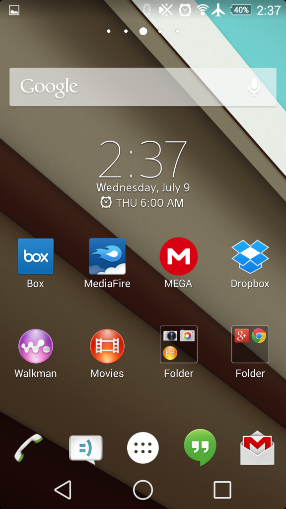 Xperia Theme Android l (1)
