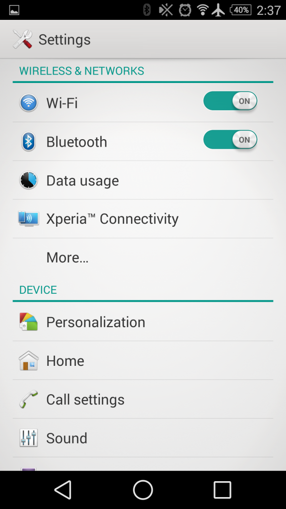 Xperia Theme Android l (2)