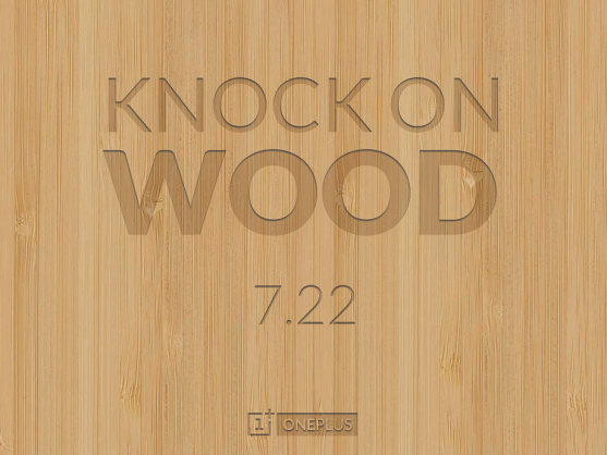 OnePlus teases wood covers