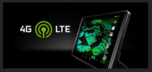 4G LTE Nvidia Shield Tablet