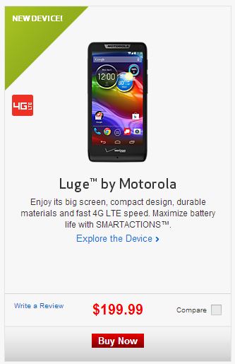 Motorola Luge
